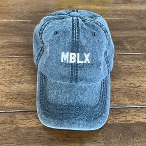 Acid dark grey myoblox dad hat